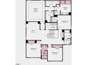 Second floor layout featuring owner's suite, three bedrooms, and loft space at 201 Longwall Dr, Holly Springs, NC 27540