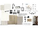 Various selections of floors, countertops, hardware and lighting at 201 Longwall Dr, Holly Springs, NC 27540