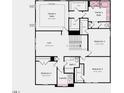 Upstairs floor plan featuring owner's suite, loft, laundry, and bedrooms 2, 3, and 4 at 209 Seagraves Creek Ln, Holly Springs, NC 27540