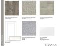 An array of interior finish options, including flooring, countertops, cabinets, and backsplash at 2724 Sammish Way, Wake Forest, NC 27587
