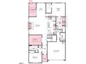 Detailed floorplan of the home showcasing the layout of the main floor including the living areas at 237 Tidal Pool Way, Cary, NC 27519