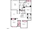 Second floor plan featuring an owner's suite, three bedrooms, a loft, two bathrooms, and a laundry at 680 Sun Meadow Dr, Wake Forest, NC 27587