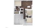 Efficient floor plan featuring multiple bedrooms, bathrooms, and open-concept kitchen and living spaces at 2820 Ricolden Trl, Elon, NC 27244