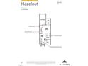 First floorplan features open layout, gourmet kitchen, dining room, study and one-car garage at 3191 Mission Olive Pl # 350, New Hill, NC 27562