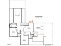 Second floor blueprint showcasing a bonus room, walk-out storage area and bedrooms at 50 Farmstead Ct, Wendell, NC 27591