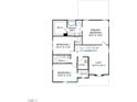 Second-floor plan features a primary bedroom suite, loft, and two additional bedrooms at Lot 53 Magnolia Acres Ln, Fuquay Varina, NC 27526
