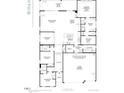 Modern farmhouse exterior design showcasing a three-car garage, and kitchen, along with a flex room and bedrooms at 2405 Abbeyhill Dr # 5, Raleigh, NC 27610