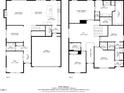 Detailed floorplan showcasing the layout of this home at 4508 Valley Crest Ln, Fuquay Varina, NC 27526