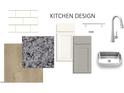 A kitchen design featuring white subway tile backsplash, granite countertops, and stainless steel hardware at 744 Parc Townes Dr # 34, Wendell, NC 27591