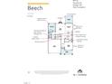 First floorplan featuring an open layout, kitchen, dining, great room, garage, and screened porch at 2416 Picual Way # 37, New Hill, NC 27562