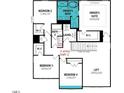 Second floor plan featuring bedrooms, baths, laundry, loft, owner's suite and bath at 160 Sprenger St, Garner, NC 27529