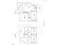 Detailed floor plan showcasing layout of the residence with dimensions and room names for potential buyers at 2661 Bowden Dr, Creedmoor, NC 27522