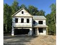 Home under construction featuring exterior walls with the roof partially finished at 2101 Wimberly Woods Dr, Sanford, NC 27330
