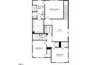 Second floor plan featuring the owner's suite, laundry, loft, and additional bedrooms and bathrooms at 1057 Hardin Hill Ln, Knightdale, NC 27545