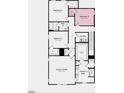 Second floor plan showing owner's suite, three bedrooms, and laundry room at 1061 Hardin Hill Ln, Knightdale, NC 27545