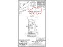 House location plan showing lot dimensions, setbacks, and building footprint at 2408 Picual Way # 35, New Hill, NC 27562