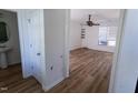 Bedroom with ceiling fan and natural light at 328 Mccarthy Dr, Clayton, NC 27527