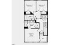 Layout of the third floor featuring owner's suite, bath, and bedrooms 2 and 3 at 426 Rowe Way, Knightdale, NC 27545