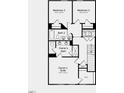 Layout of the third floor with the bedrooms, owner's suite, baths, and laundry at 430 Rowe Way, Knightdale, NC 27545
