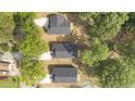 An aerial view of the neighborhood with well-maintained lawns at 2305 Pinecroft Dv, Burlington, NC 27217