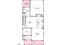 First-floor architectural layout showing the kitchen, gathering room, study, porch, garage, and covered outdoor living at 1053 Hardin Hill Ln, Knightdale, NC 27545