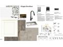 Selection of kitchen and bath materials, with cabinet, faucet, and appliance options at 1053 Hardin Hill Ln, Knightdale, NC 27545