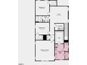 A second-floor floorplan showing the Owner's Suite with Bath, two bedrooms, a loft, and laundry at 1216 Hardin Hill Ln, Knightdale, NC 27545
