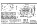 Community map showcasing lot dimensions and home placement within the neighborhood at 3193 Mission Olive Pl # 351, New Hill, NC 27562