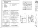 Architectural plans display a spacious home design with a two-car garage and various living spaces at 161 Rollins Acres Ln, Lillington, NC 27546