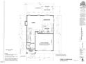 First floor plan showing the living room, kitchen, breakfast nook, foyer, and 2 car garage layout at 161 Rollins Acres Ln, Lillington, NC 27546