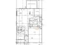 First floor plan with kitchen, Gathering room, dining room, bedroom, and garage outlined at 257 Murray Grey Ln, Wake Forest, NC 27587