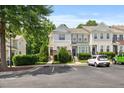 Charming townhome with manicured landscaping and convenient parking at 7856 Spungold St, Raleigh, NC 27617