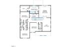 Second floor plan showcasing four bedrooms, three bathrooms, a laundry room, and a loft area at 2219 Yumeewarra Dr, Apex, NC 27502