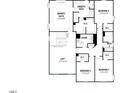 Second-floor floor plan with the primary suite, loft, and additional bedrooms at 228 Sprenger St, Garner, NC 27529