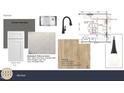 Kitchen design featuring white cabinets, stylish backsplash, modern hardware, and wood flooring at 521 Coleman St, Raleigh, NC 27610