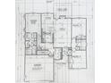 Detailed floor plan of a house featuring kitchen, Primary suite, Gathering room, bedrooms, and garage at 5196 Cardinal Cir, Sanford, NC 27332