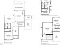 Second level floor plan revealing bedroom and gameroom layouts at Tbd Lot 10 Montgomery Estates Rd, Hillsborough, NC 27278
