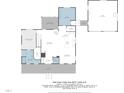 Floor plan showing 2,630 square feet with 4 bedrooms, 3 bathrooms and an open living and dining area at 698 Maple Springs Ln, Bear Creek, NC 27207