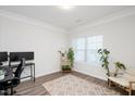 Bright home office with natural light, perfect for remote work or study at 1125 Russet Ln, Apex, NC 27523