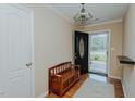 Cozy entryway with bench, rug, and access to the rest of the home at 101 Kingston Ln, Graham, NC 27253