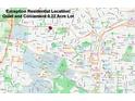Map shows quiet .22 acre lot is close to shops, dining, neighborhood green spaces and downtown Raleigh at 2804 Barmettler St, Raleigh, NC 27607
