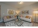 Inviting living room filled with natural light, featuring stylish decor and comfortable seating at 366 Church St # 58, Wendell, NC 27591