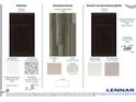 Lennar design options for bathroom and kitchen with stone countertops and white subway tile at 6015 Grey Colt Way, Durham, NC 27703