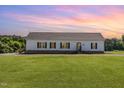 Charming single-story home with well-manicured lawn and classic curb appeal at 190 Mitchells Chapel Road, Pittsboro, NC 27312