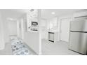 Contemporary kitchen featuring stainless steel appliances and a stylish design at 800 Pritchard Avenue Ext # H9, Chapel Hill, NC 27516