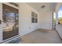 Inviting front porch with a porch swing, perfect for relaxing and enjoying the outdoors at 1012 Palace Garden Way, Raleigh, NC 27603