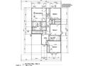 Detailed second floor plan featuring an owner's bedroom, three additional bedrooms, two bathrooms and a hallway at 3881 Josiah Ct, Nashville, NC 27856