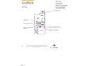 First floor plan showcasing a kitchen, Gathering room, breakfast nook, and a two-car garage at 1204 Sparkling Lake Dr # 20, Apex, NC 27523