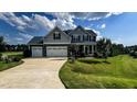 Charming two-story home with a well-manicured lawn and three-car garage at 192 Waterpine Dr, Garner, NC 27529