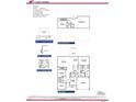 This detailed floor plan showcases a spacious layout with multiple bedrooms and a two-car garage at 147 River Chapel Dr, Fuquay Varina, NC 27526